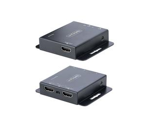 StarTech.com Extendeur HDMI sur Cat6/Cat5e 4K30Hz (39m) / 1080p (70m) avec Extension IR & PoC - HDMI 1.4, HDCP 1.4, 7.1 Audio, Bande passante 10.2 Gbit/s