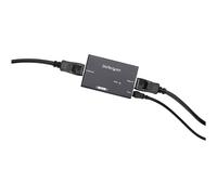 StarTech.com Extendeur vidéo Displayport jusqu'à 19,8 m - Amplificateur de signal DP - Répéteur DisplayPort - 4K 60 Hz - Prolongateur audio/vidéo - jusqu'à 20 m