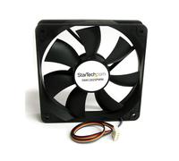 StarTech.com FAN12025PWM Ventilateur 120mm PWM 12V 0.32A, 2200 RPM, 78.41 CFM, 39dB, connecteur 4-pin Molex, dimensions 120x120x25mm