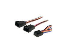 StarTech.com Câble répartiteur alimentation pr ventilateurs 4 broches 31cm -F/M