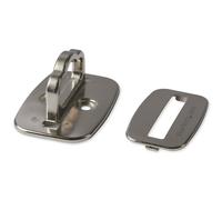 StarTech.com Fente de verrouillage de sécurité pour ordinateur portable - Acier - Large plaque d'ancrage pour antivol a verrou (LTANCHORL) - ancrage de verrou