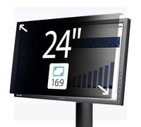 StarTech.com Filtre de Confidentialité pour Écran d'Ordinateur 24 Pouces 16:9, Filtre Acrylique Suspendu, Installation Rapide, Protection de Moniteur, +/- 30 Degrés de Vue, Brillant