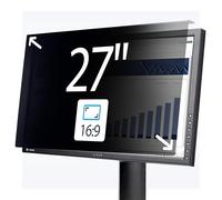 StarTech.com Filtre de Confidentialité pour Écran d'Ordinateur 27 Pouces 16:9, Filtre Acrylique Suspendu, Installation Rapide, Protection de Moniteur, +/- 30 Degrés de Vue, Brillant