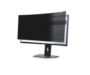 StarTech.com Filtre de Confidentialité pour Écran Incurvé Ultra-Large Dell U3824DW 21:9, Filtre Double Face Mat/Brillant, Protecteur d'Écran pour Moni