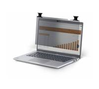 StarTech.com - Filtre de confidentialité pour ordinateur portable (horizontal) - à double sens - adhésif, languettes de charnière, charnières à bascule - 14" - noir