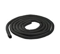 StarTech.com Gaine Cache-câbles de 4,6 m - Film en Matériau Torsadé Flexible - Gaine Extensible Diamètre 2.5-3.8 cm - Cache-câbles en Polyester - Noir