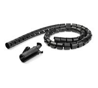 StarTech.com Gaine spirale range-câble en noir - 1,5 m - Diamètre de 45 mm - Ave
