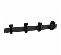 StarTech.com Gestion des Câbles à Boucles Auto-Agrippantes 1U - SupPort d'attache de câble à Crochet et Boucle - Sangles de fixation Velcro - Gestion de Câbles pour Rack Serveur - (CMVELC1U)