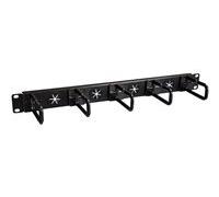 StarTech.com Guide câbles 1U pour rack 19" - Anneaux
