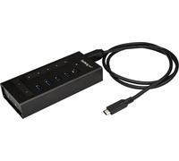 StarTech.com HB30C5A2CST Concentrateur d'interface USB 3.2 Gen 1 (3.1 Gen 1) Type-B 5000 Mbit/s Noir