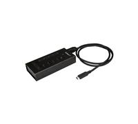 StarTech.com Hub USB-C à 7 ports en métal - USB Type-C vers 5x USB A et 2x USB-C - USB 3.0 - 5Gbps