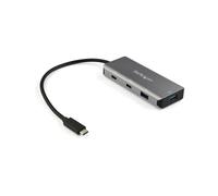 StarTech.com HB31C2A2CB Hub USB-C 4 Ports: 2x USB-A & 2x USB-C, USB 3.2 Gen 2 (10Gbps), Alimentation Bus, Câble 25cm, Aluminium