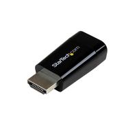 StarTech.com HD2VGAMICRO Adaptateur HDMI vers VGA Actif 1920x1200/1080p 60Hz - Convertisseur Compact pour Chromebook, Ultrabook et Portable