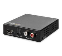 StarTech.com HDMI Audio Extractor - 4K 60Hz - HDMI Audio De-embedder - HDR - Tos