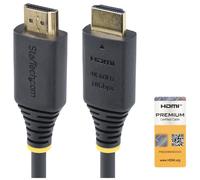 StarTech.com - High speed - câble HDMI avec Ethernet - HDMI mâle pour HDMI mâle - blindé - noir - passif, prise en charge UHD 4K60Hz, prise en charge de HDR10