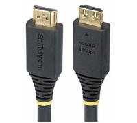 StarTech.com - High Speed - câble HDMI - HDMI mâle pour HDMI mâle - 5 m - blindé - noir - sans halogène, passif, support pour 4K60Hz, support 1 440 p (UWQHD) 144 Hz, support 1080 p 240 Hz