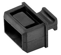 StarTech.com Housse anti-poussière pour SFP - Paquet de 10 - Couvertures anti-poussière pour port à fibre optique SFP / SFP+ (SFPCAP10) - Housse de protection - noir (pack de 10)