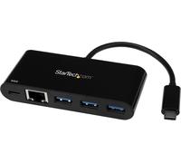 StarTech.com Hub 3 ports USB 3.0 avec Gigabit Ethernet et alimentation électrique