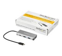 StarTech.com Hub 4 ports USB-C 10 Gbit/s - 3x USB-A & 1x USB-C - PD 3.0 - câble de 25cm - USB 3.2 Gen 2