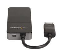 StarTech.com Hub MST Adaptateur Multi-écrans - Répartiteur de Transport Vidéo Multi-stream/vers 3 Moniteurs/3 Ports d'affichage Windows DP vers DP 1.4 4k pour PC (MST14DP123DP) - répartiteur vidéo/audio - 3 ports