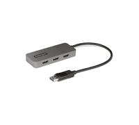 StarTech.com Hub MST DisplayPort 1.4 vers 3x HDMI 4K 60Hz - Chipset VMM5310/IT6563FN, Câble 30cm, Alimentation USB, Support Windows 10/11
