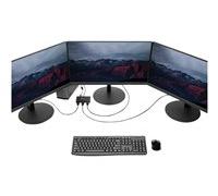 StarTech.com Hub MST DP 1.2 vers 3x HDMI - Splitter multi-écrans 3 ports - Répartiteur vidéo/audio - 3 x HDMI - de bureau - AC 100/240 V