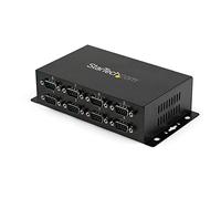 StarTech.com Hub série RS232 à 8 ports - Adaptateur USB vers 8x DB9 RS232 à montage mural et rail DIN (ICUSB2328I)