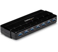 Startech.Com Hub Superspeed Usb 3.0 Avec 7 Ports - 5Gbps - Concentrateur Usb 3.0 Avec Adaptateur D'Alimentation (St7300Usb3B)[Z402]