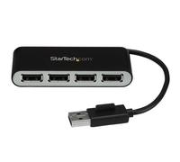 StarTech.com Hub USB 2.0 portable à 4 ports avec câble intégré