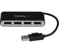 Startech.Com Hub Usb 2.0 Portable À 4 Ports Avec Câble Intégré - Concentrateur Usb Compact - Mini Hub Usb 2.0 (St4200Mini2)[Z353]