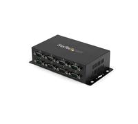 StarTech.com Hub USB 2.0 vers Série RS232 8 Ports ICUSB2328I, Montage Rail DIN/Mural, Chipset FTDI FT232RL, 921.6 Kbps, Windows/macOS/Linux