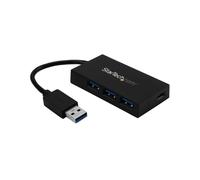 StarTech.com Hub USB 3.0 4 Ports HB30A3A1CSFS : USB-A vers 3x USB-A, 1x USB-C, 5Gbps, Alimentation incluse, Chipset Genesys Logic GL3522