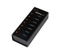 StarTech.com Hub USB 3.0 à 7 ports - 5Gbps - Concentrateur USB à montage mural / sur bureau avec boîtier métallique
