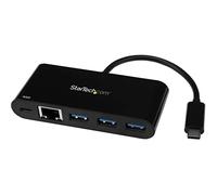 Startech.com 3 port usb-c hub with gigabit ethernet & 60w power delive