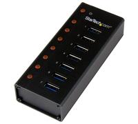 StarTech.com Hub USB 3.0 à 7 ports - 5Gbps - Concentrateur USB à montage mural / sur bureau avec boîtier métallique