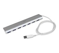 Startech.com hub usb 3.0 compact à 7 ports avec câble intégré - concen