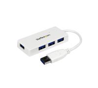 Startech.com hub usb 3.0 à 4 ports avec câble intégré - concentrateur