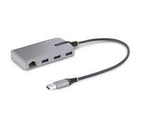 Startech.com 3-port usb hub with ethernet, 3x usb-a ports, gigabit eth