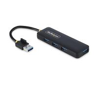 StarTech.com Hub USB-A 4 Ports, 5Gbps, Alimenté par Bus, Mini Hub USB de Voyage, Splitter USB 3.0 Multiport, Hub USB Portable