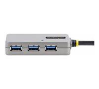 StarTech Hub USB-A U01043 – Câble d'extension USB 3.0 10 m, 4 ports, alimenté par bus