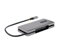 StarTech Hub USB-C HB31CM4CPD3 – 4 ports USB‑C, USB 3.1 10 Gbps, PD 100W, Gris sidéral