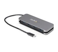 StarTech.com Hub USB-C 4 Ports - 4x USB-A - Hub USB 3.0 Type-C 5Gbps (USB 3.2 Gen 1) - Alimenté par Bus - Adaptateur Hub USB-C vers USB-A Portable - Câble 28.5cm/Rangement Intégré