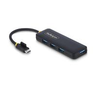 StarTech Hub USB-C 4 ports – USB-C vers 4x USB-A, 5 Gbit/s, alimenté par bus – Hub de voyage