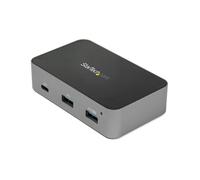 StarTech.com Hub USB-C 4 ports HB31C3A1CS : USB 3.2 Gen 2 (10Gbps), 3x USB-A, 1x USB-C, Adapt. secteur, Realtek RTS5423, câble 1m