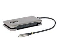 StarTech Hub USB-C HB31CM4CPD3 – 4 ports USB‑C, USB 3.1 10 Gbps, PD 100W, Gris sidéral