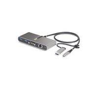 StarTech.com Hub USB-C 5Gbps avec GbE et Série RS232 (FTDI), USB-A 2 Ports, USB-C PD 100W, Adaptateur USB-C vers A, Windows/macOS/Linux