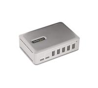 Startech.com 7-port usb-c hub, 5x usb-a + 2x usb-c, self-powered w/ 65