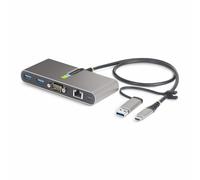 StarTech.com Hub USB-C à 2 Ports avec Ethernet et RS-232, PD, 2x USB-A - concentrateur (hub) - 2 ports