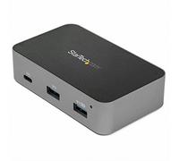 StarTech.com Hub USB-C à 3 ports - 10 Gbps - Avec 2 ports USB-A, 1 port USB-C, 1 port GbE - Câble hôte avec longueur de 1 m (HB31C2A1CGS)