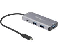 Startech.Com Hub Usb-C À 4 Ports - 3X Usb-A, 1X Usb-C - Concentrateur Usb 3.1 - 10 Gbps - Câble Hôte Intégré De 25 Cm (Hb31C3A1Cb)[Z1890]